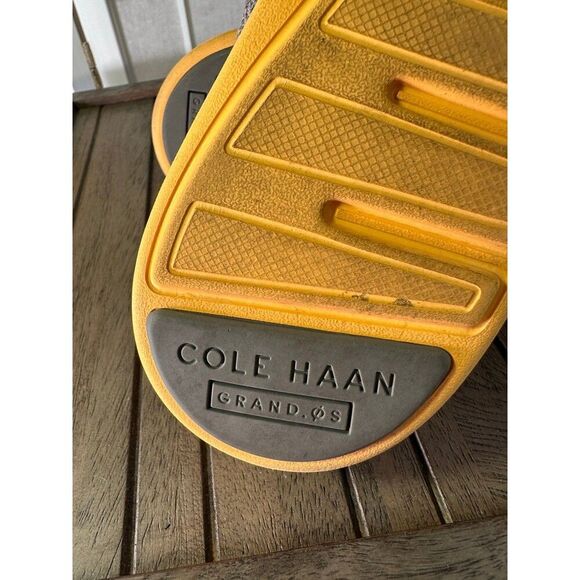 Cole Haan Original Grand Stitchlite Grey Yellow sedona men's shoes 10.5 M 212850 - Picture 9 of 10